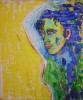 'Schubumkehr' (Thrust Reversal)  (1998/1999 | 69 cm x 84 cm | oil color on canvas)